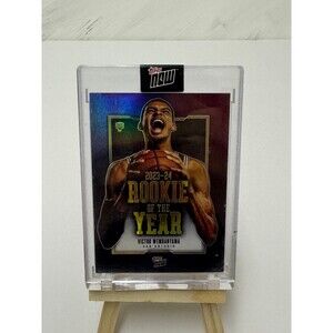 Victor Wembanyama 2023-2024 Rookie of the Year Rookie Card Topps Now